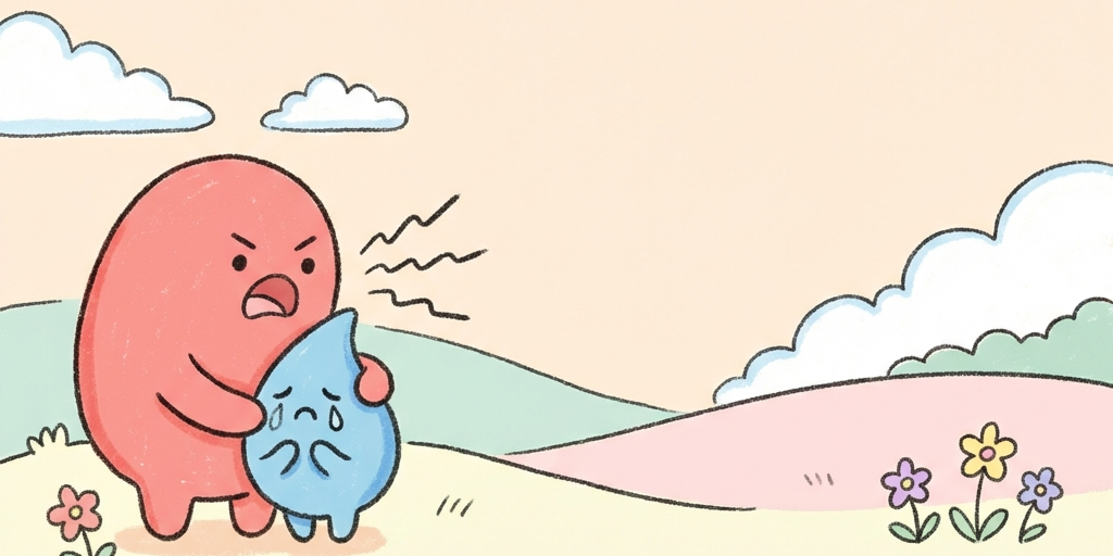 버럭이의 시원한 분노